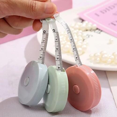 150cm/60" Tape Measuring ruler Measures Portable Retractable Rulers Kids Student Height Centimeter Inch Roll Tapes Office Tool