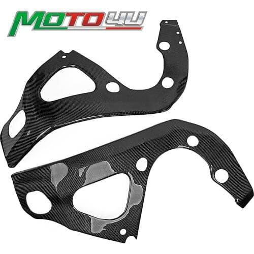 Carbon Fiber Motorcycle Frame Covers Protectors Guards Gloss For SUZUKI GSX-R 600/750 GSXR600 2006 2007 2008 2009 2010 K6 K8