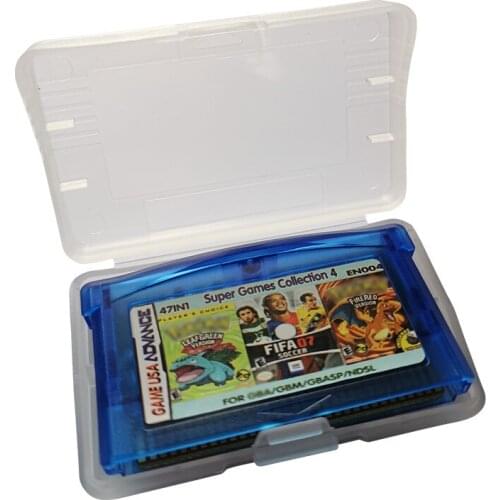 32 Bit Video Game Cartridge Console Card for English Language Version 47in1