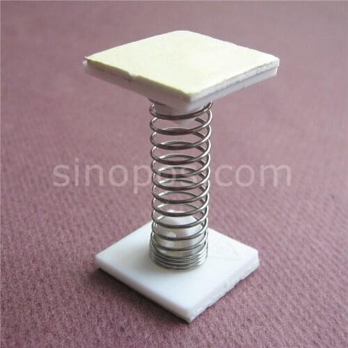 Adhesive Spring Wobblers, price tag sign holder foam tape steel wobbler arm POP burst card promotion ticket shelf talker display