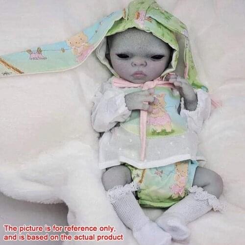 15inch Reborn Dolls Kit Lifelike Soft Silicone Material Unassembled Dolls Parts High-quality Mini Cute Baby Dolls Hot Sale