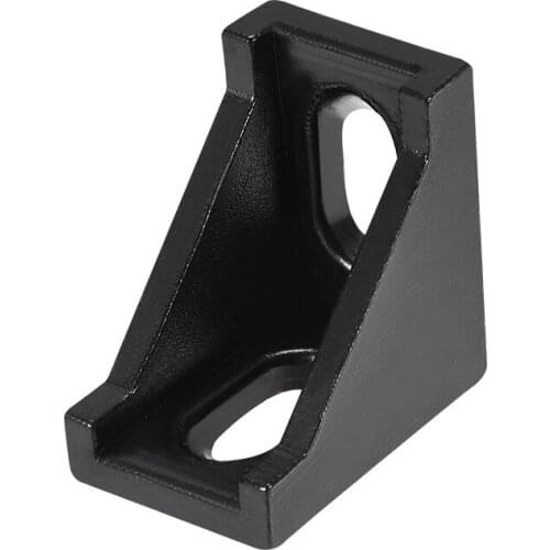 Uxcell 2028 Corner Bracket for 2020 Series Aluminum Extrusion Profile, 10 Pcs (Black)