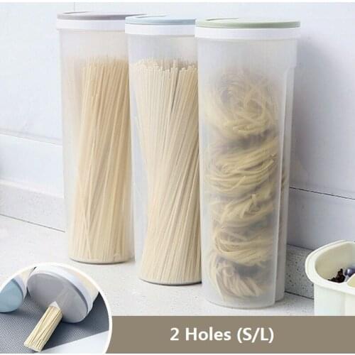 Kitchen Food Storage Container Refrigerator Noodle Box Multigrain Storage Tank Transparent Airtight Tank Storage Bottle With Lid