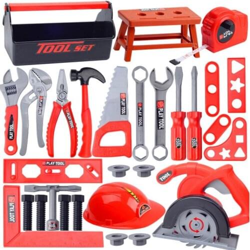 Kids Toy Tool Set Childrens Toolbox Set Baby Simulative Repair Drill Screwdriver Play House Toys
