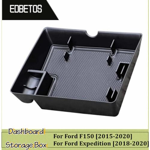 Car Dashboard Storage Box For Ford F150 and Ford Expedition Multifunctional Non-Slip Phone Storage Box Car Interior Accessories
