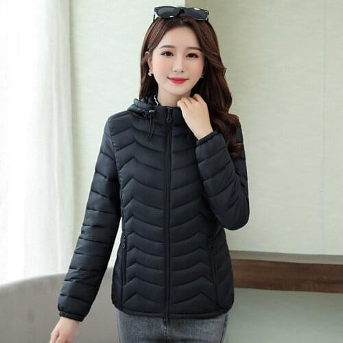 RUANDAI Women's Light Down Jackets