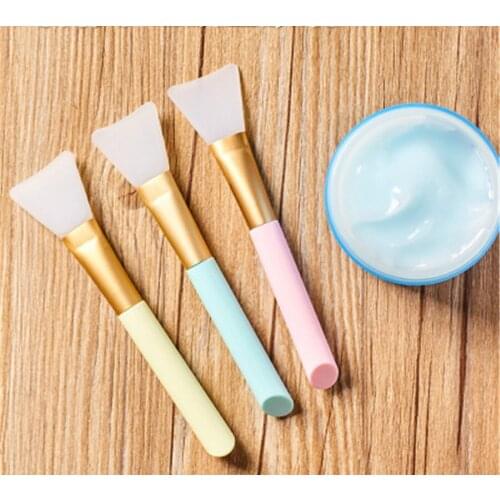 Silicon Mask Brush Soft Head Modulation Stick Face Fit DIY Beauty Makeup Tools E366