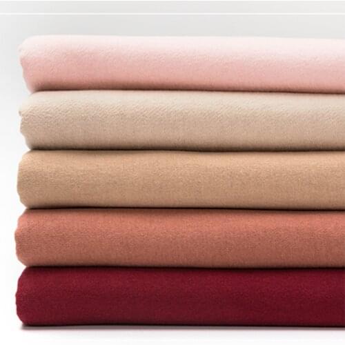 Thick Cotton Knitting French Terry Fabric For Sewing Hoodies Dress Warm Anti-pilling Knitted DIY Textiles Fabrics 460g/m2 Telas