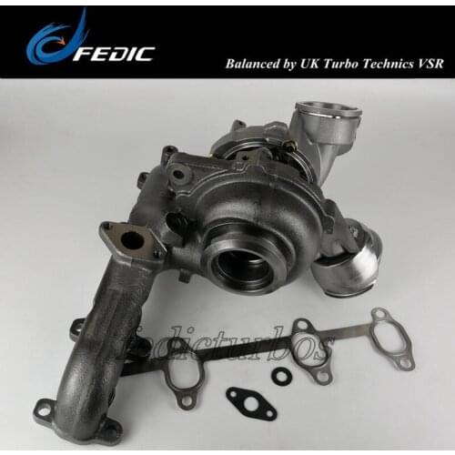 Turbocharger GT1646V 765261 765867 turbine full turbo for Audi Seat Skoda VW 2.0TDI 103 Kw BMP BMM BVD 2006