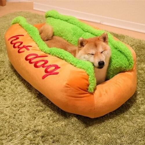 VOW Hot Dog Bed various Size Large Dog Lounger Bed Kennel Mat Soft Fiber Pet Dog Puppy Warm Soft Bed House Product