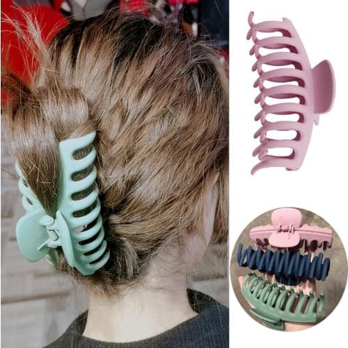 Hair Claws Crabs Cheap Plastic Large Hairpin Clips Hair Accessories For Women