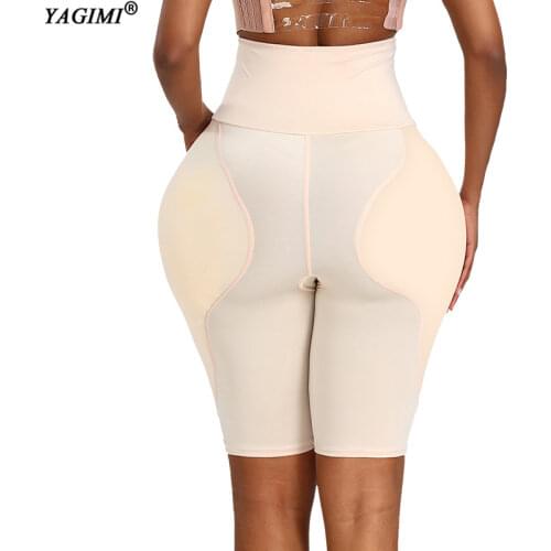 Women Hip Pads High Waist Trainer Shapewear Body Tummy Shaper Fake Ass Butt Lifter Booties Enhancer Booty Lifter Thigh Trimmer