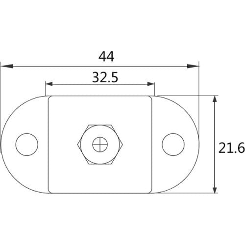 1/4 inch 6mm Battery Power & Ground Insulated Stainless Steel Stud Distribution Junction Post for RV Boat Marine (Red)