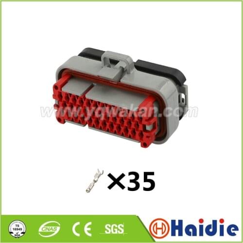 1set tyco 35pin ECU Flame retardant New energy connector auto electrical 35 way cable connector 776164-4