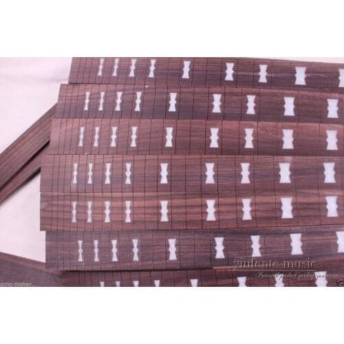 2 pcs New Electric Guitar Fretboard Fingerboard Guitar parts 24 fret 25.5 inch