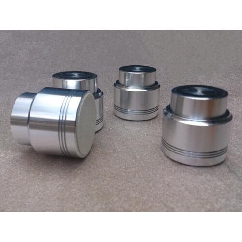 4PCS D53*H50 high quality Sound Isolation Spike Maglev feet audio Stand mat