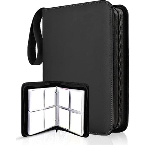 400 Pocket Card Holder Carrying Case Compatible Trading Card Binder, Suitable for Baseball Card Holder, Sports Card
