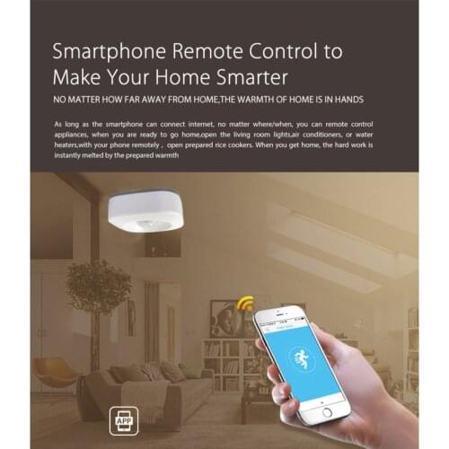Intelligent Wifi Infrared Detector Smart Home Wifi PIR Human Sensor Infrareds Detector Smart Home APP Contr L1