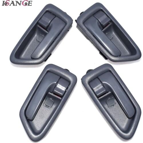 ISANCE Front Rear Right Left SET Inside Door Handle For Toyota Camry 1997 1998 1999 2000 2001 OEM# 69206AA010 & 69205AA010