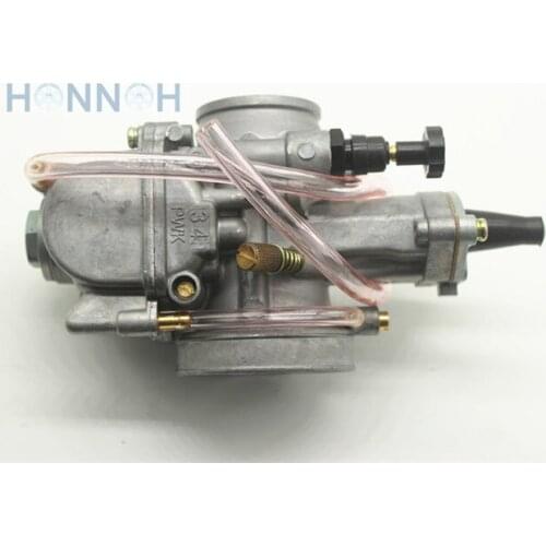 34MM KOSO Carburetor Keihin PWK motorcycle Carburator 28 30 32 34 mm jet good power FIT 125 150 CC racing Scooter dirt bike ATV