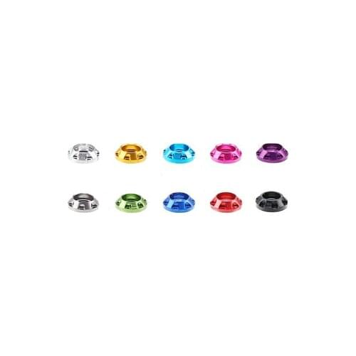 Colorful Gasket Crystal Height Washer 94946 Parts For 2mm Round Screw Tamiya Mini 4WD Car Model Four-wheel Drive Accessories