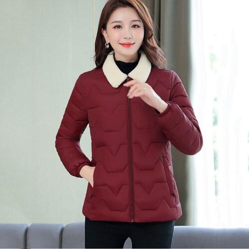 Женские модные пуховики LDKVGSU China At AliExpress