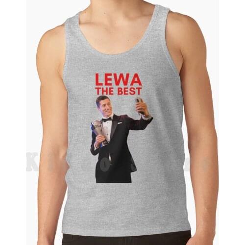 Robert Lewandowski The Best Mens Player 2020 Tank Tops Vest 100% Cotton Lewandowski Robert Robert Lewandowski Robert