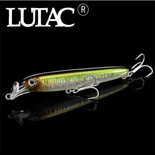 LUTAC Carp Treble Sinking Hard Plastic Minnow Lure 85mm 13g Wholesale Fishing Tackle
