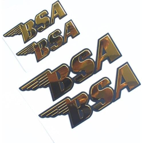 Fashion BSA Bicycle Motorcycle Car Stickers Graffiti Snowboard Luggage Bag Laptop Helmet Skateboard Guitar Decal BSA STICKER