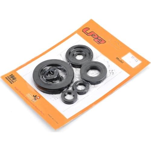 Artudatech 9pcs Engine Oil Seal Kit Set for Honda CR250R 2005 2006 2007 cr250r cr-250r Motorcycle Accessories Parts