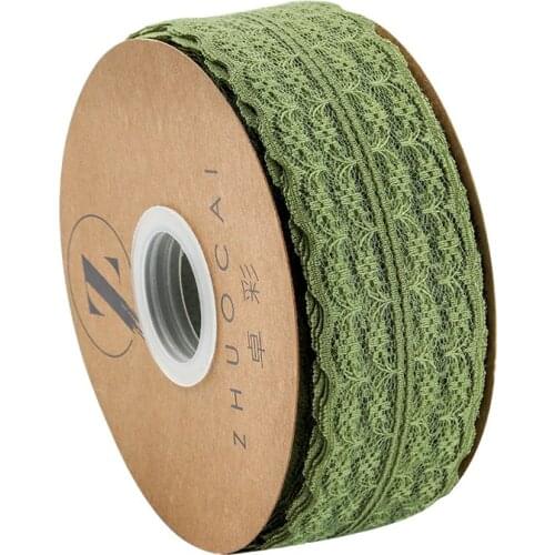 New Beautiful Lace Ribbon 4.7CM Wide Lace Fabric DIY Embroidered Lace Trimmings for Sewing Cake Packaging Decoration Accessories