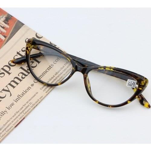 Cat Eye Reading Glasses Women Ultralight Presbyopic Eyelasses Anti Blue Light Spectacles +1.0 +1.5 1.75 2.0 2.25 2.5 3.0 3.5 4.0