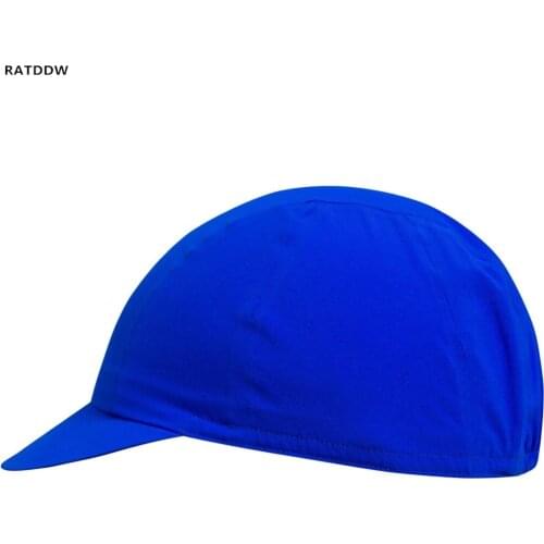 Single Blue Cycling caps men and women bike caps one size Bicycle Headdress Outdoor Sports Breathable Bicycle Caps One Size