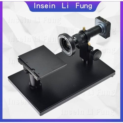 HD 38MP 1080P 60FPS Industrial Video Horizontal Electron Microscope HDMI USB Magnifier Terminal Connector Flatness Detection