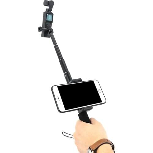 Expansion Phone Clip Adjustable Handheld PTZ Camera Selfie Stick for FIMI PALM Pocket Camera Accessories Multifunction Holder
