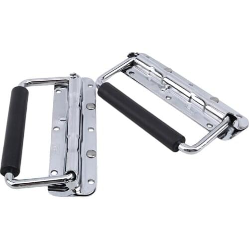 Silver Spring Handle Roll Plastic Box Handle Roll Plastic Box Spring Handle Insulation Box Handle Hardware Accessories