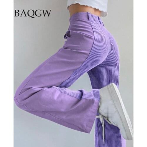 Женские вельветовые брюки SQLYZAWN China At AliExpress