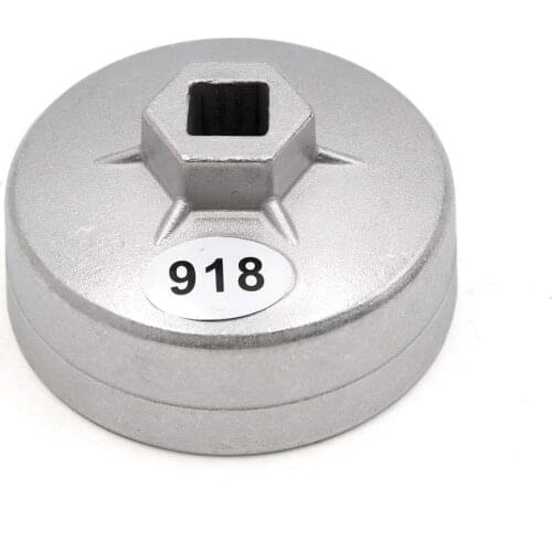Uxcell 918 Aluminum Alloy Car 74mm Inner Dia 15 Flute Oil Filter Cap Wrench Socket Removal Tool