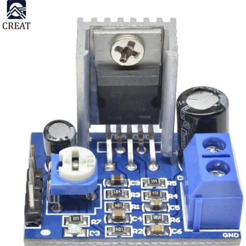 Mini TDA2030 Mono Amplifier Board 18W DC 6-12V Audio Power AMP Volume Control Circuit Module for Home Speakers DIY Kit