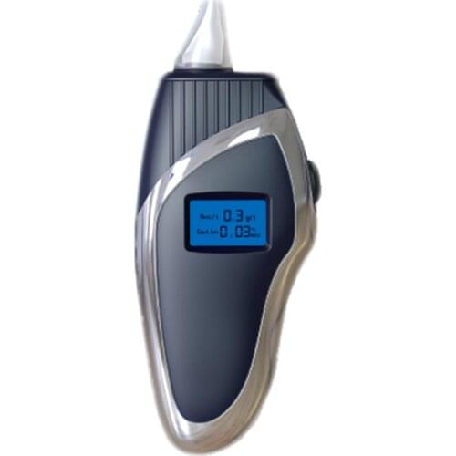 1PCS Handheld Backlight Digital Alcohol Tester Digital Alcohol Breath Tester Breathalyzer Analyzer LCD Detector Backlight Light