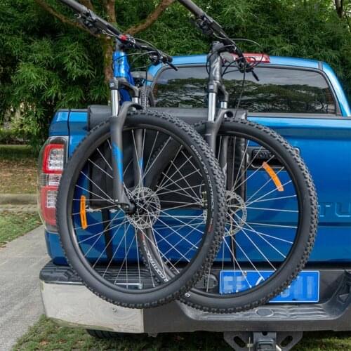 62.5*83cm truck Tailgate Bike Pads for Mountain MTB 2 Bikes Bicycle Rack Cover for Pickup Truck with Secure Straps Accessories