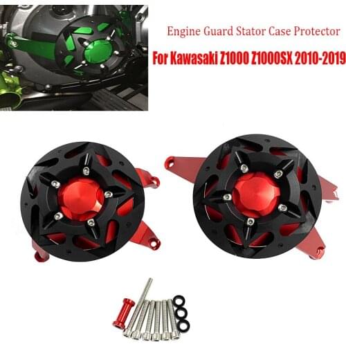 Motorcycle accessories CNC Engine Protective Cover Guard Stator Case Slider For Kawasaki Z1000 Z1000SX 2010-2019 Z 1000 Z1000 SX