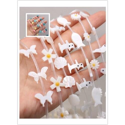 New Style Natural Freshwater Shell Bead Irregular Loose Beads For DIY Jewelry Making Bracelet Earring Necklace Accessory