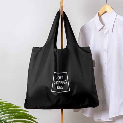 Travel One Shoulder Portable Large Shopping Tote Bag Grocery Bag Large Capacity Storage Bag Foldable Shopping Bag