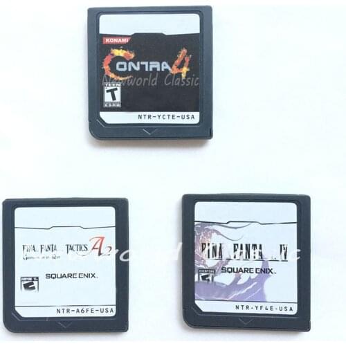 Final Fantasy Tactics A2 Final Fantasy 4 Platinum Diamond Pearl Ma Kart US Version Video Game Cartridge