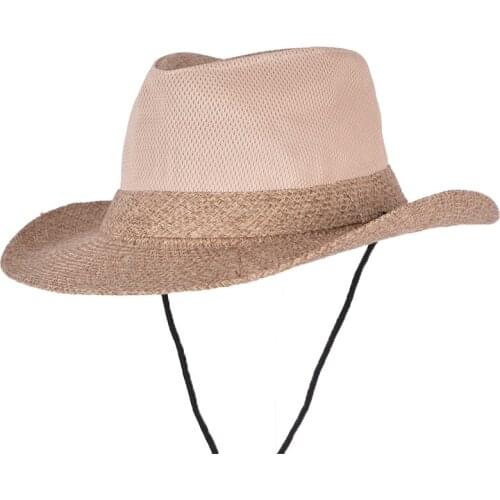 H7544 Outdoor Sun Protection Sunhat Mens Summer Casual Breathable Sunscreen Cap Mountaineering Sunshade Anti-ultraviolet Hat