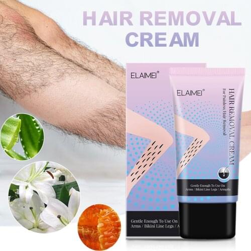 Hair Removal Cream Gentle Depilatory Cream for Arms Legs Armpits Bikini Areas Hair Inhibitor for Men Women