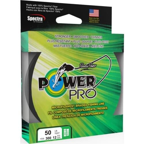 2019 POWER PRO Braided Fishing Line - Length:275m/300yds, Diameter:0.23mm-0.43mm,Size:20-80lb Super PE Braided Line Fishing