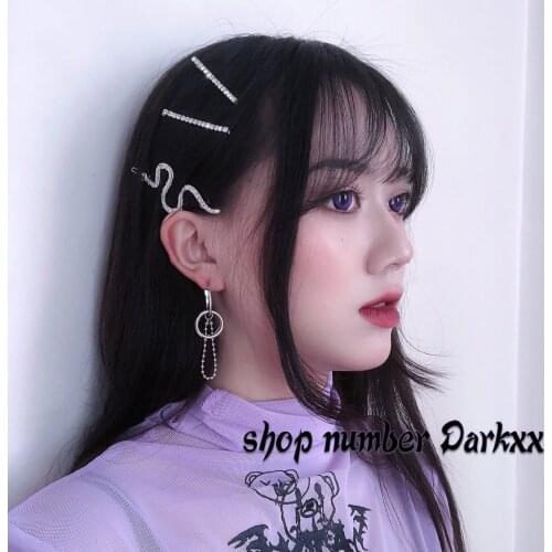 NEW Exaggeration Snake Wave Vintage Fashion Design Metalic Hair Clip Hair Grip Barrettes Hairpin Hair Accessories for Women