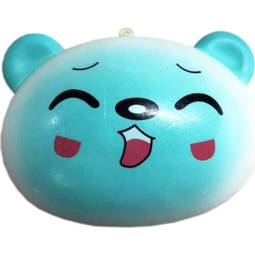 Kawaii Smile Bear Squeeze Toys Slow Rising Cream Scented Stress Reliever Squishy Toys Antistress Child Kid Baby Toys 10*7 CM
